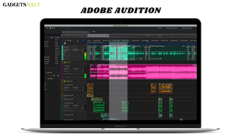 Adobe Audition Audacity Alternative