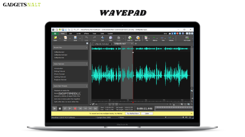 WavePad Audacity Alternative